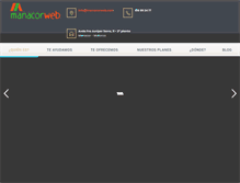 Tablet Screenshot of manacorweb.com